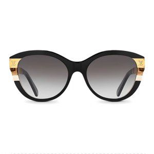 Louis Vuitton women's stylish minimalist sunglasses